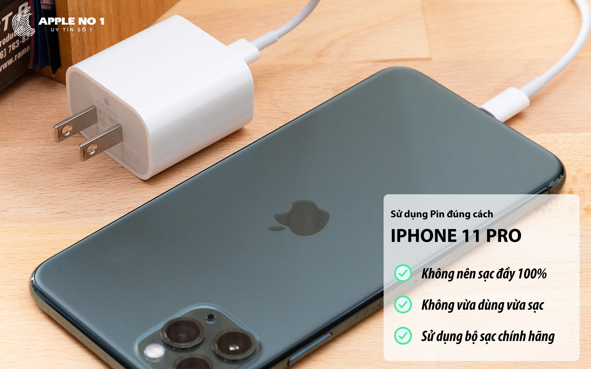 Hướng dẫn sử dụng pin đúng cách trên iPhone 11 Pro